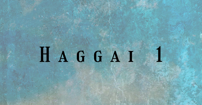 Haggai 1
