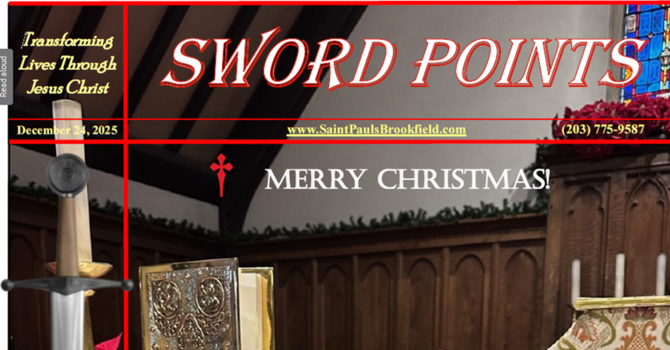 St. Paul's Sword Points for December 24, 2025 image