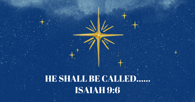 HE SHALL BE CALLED......