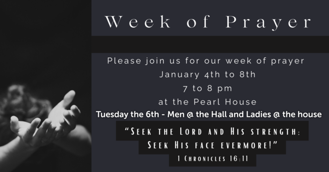 Week of Prayer