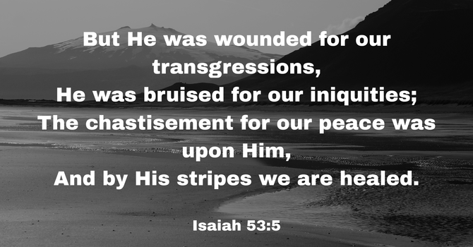 Isaiah 53:5 image