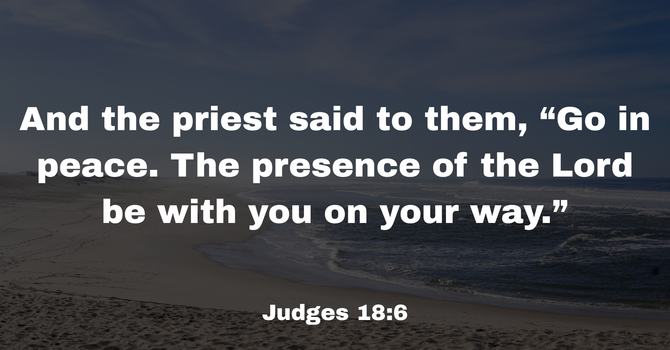 Judges 18:6 image