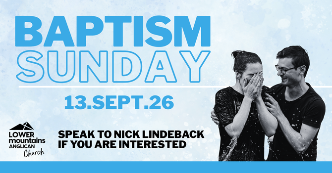 Baptism Sunday