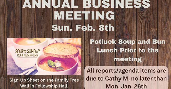 Annual Business Meeting