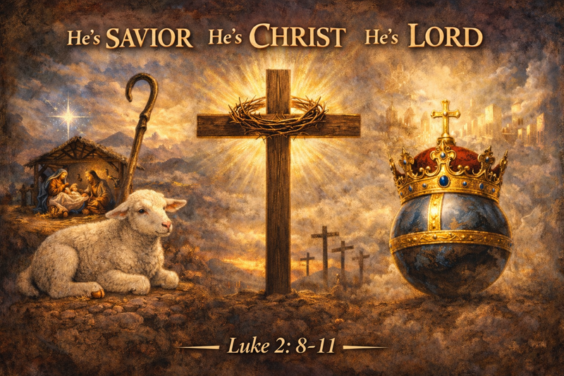 He's Savior, He's Christ, He's Lord: The Anointing Makes the Difference 