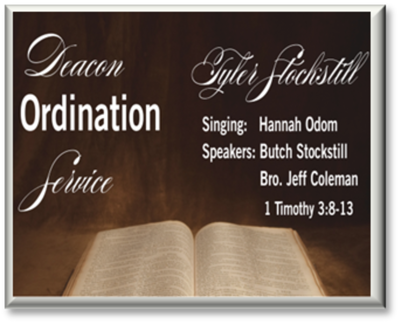 Deacon Ordination Service