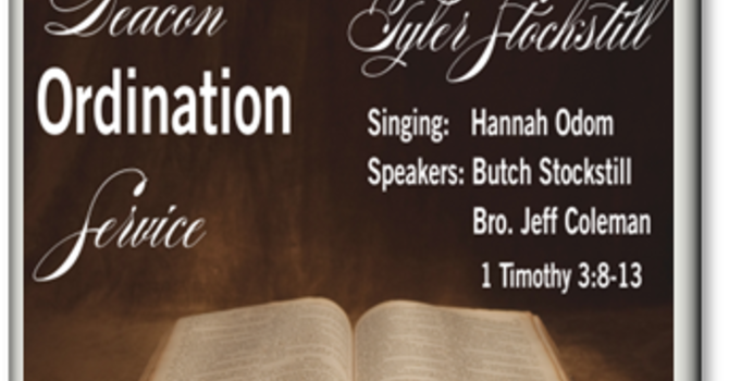 Deacon Ordination Service