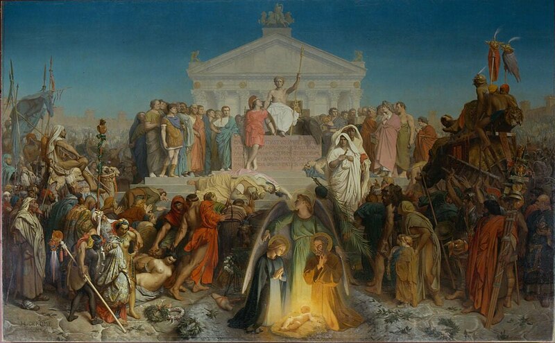 Christ is reborn again into our lives whenever and wherever we meet him