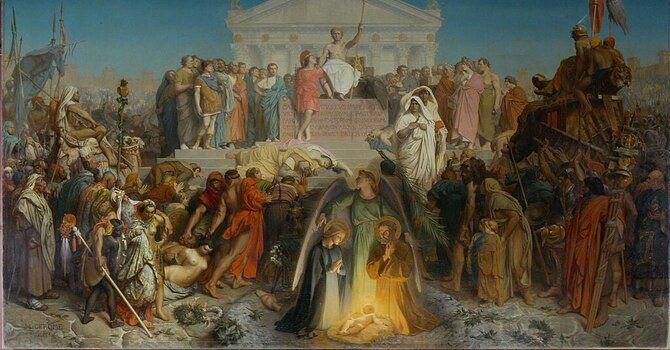 Christ is reborn again into our lives whenever and wherever we meet him