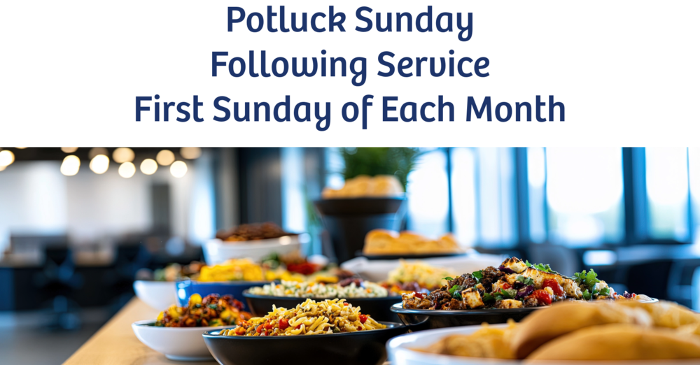 Potluck Sunday!