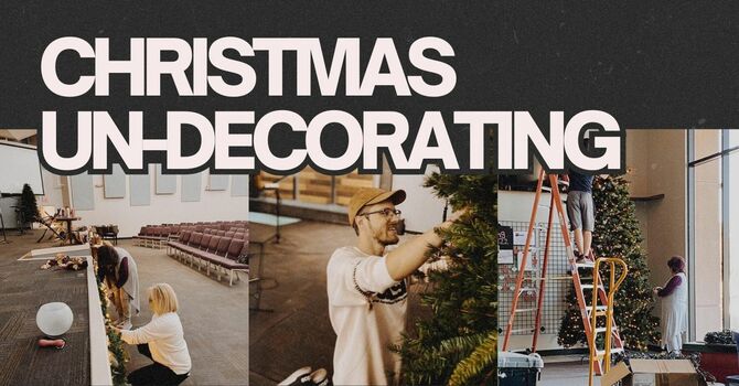 Christmas Un-Decorating