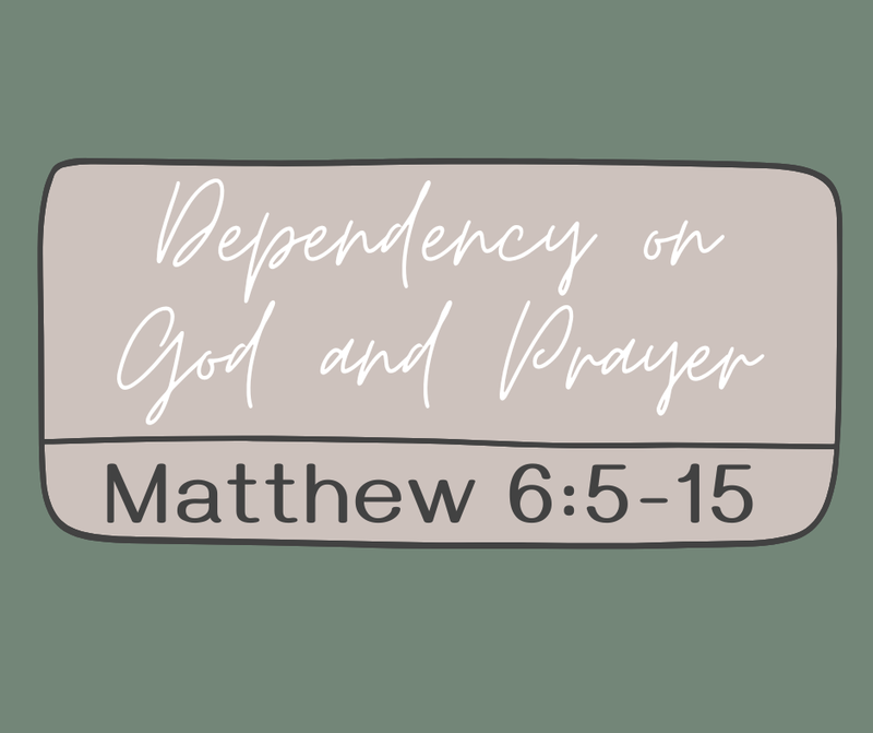 First Baptist Church Kearney MO - Sermon, Dependency on God and prayer - Executive Pastor, Jon Oettel