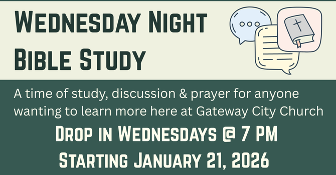 Wednesday Night Bible Study