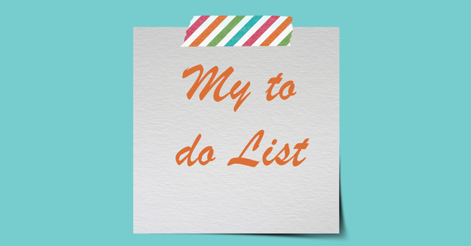 My To Do List