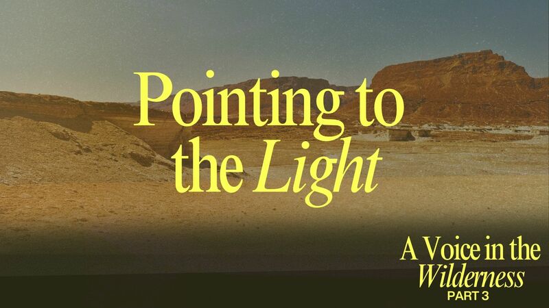 Pointing to the Light