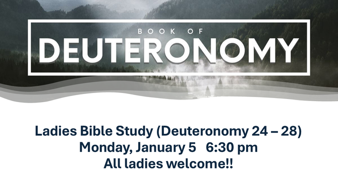 Ladies Bible Study