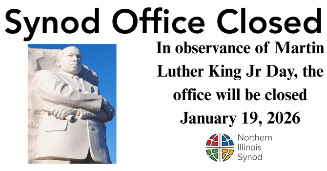 Synod Office Closed