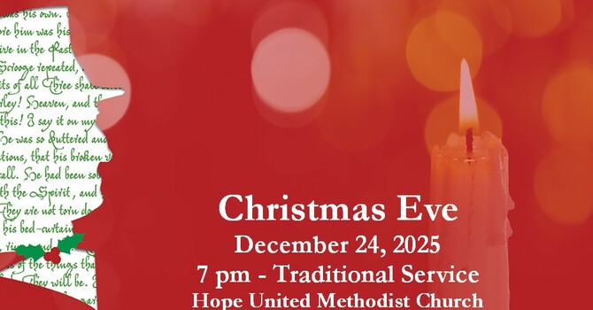 And God Bless Us ...  Everyone! - 7 pm Traditional service