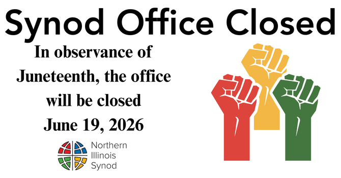 Synod Office Closed