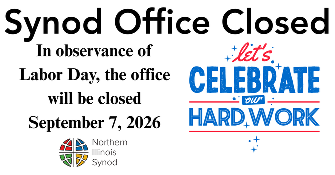 Synod Office Closed