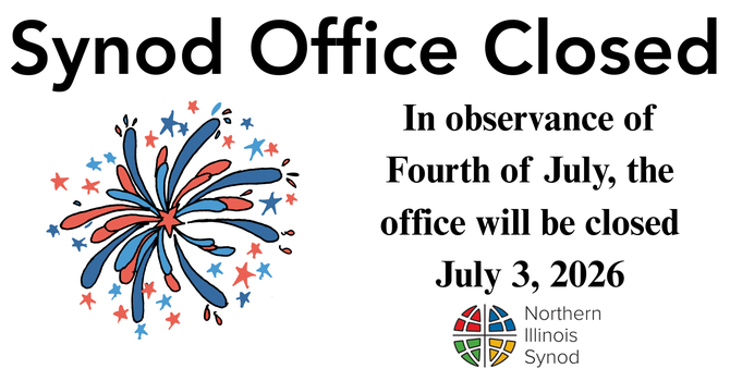 Synod Office Closed