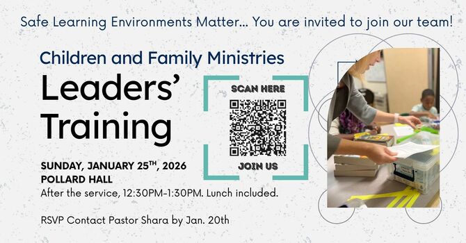Ministry Leaders Training 