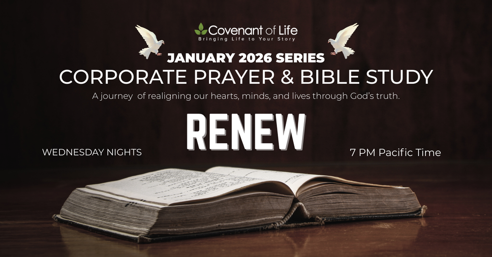 Wednesday Bible Study & Corporate Prayer