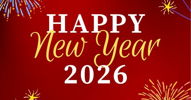 2026 - "HAPPY NEW YEAR!"  image