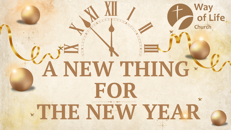 A New Thing In The New Year