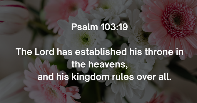 Psalm 103:19