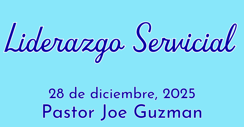 Liderazgo Servicial