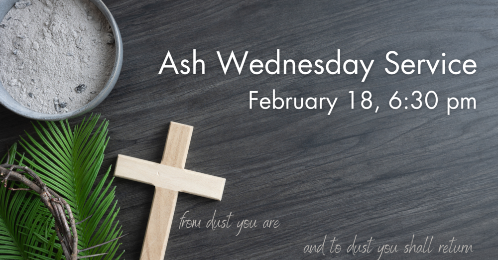 Ash Wednesday Service