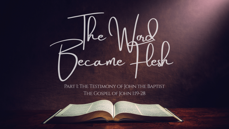 The Testimony of John the Baptist