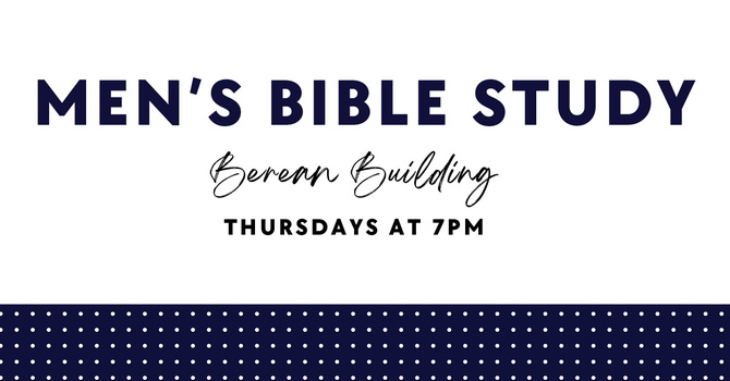 Men's Bible Study