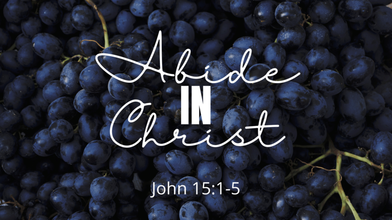Abide In Christ