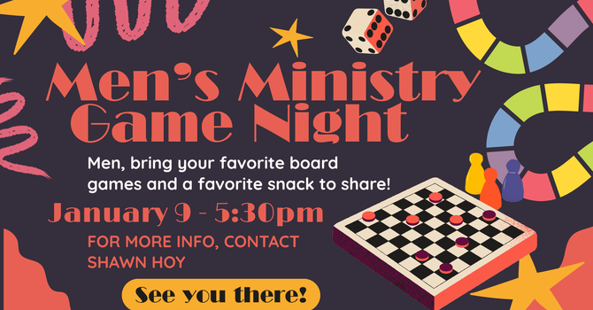 Men's Ministry Board Game Night