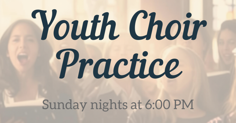 Youth Choir Practice