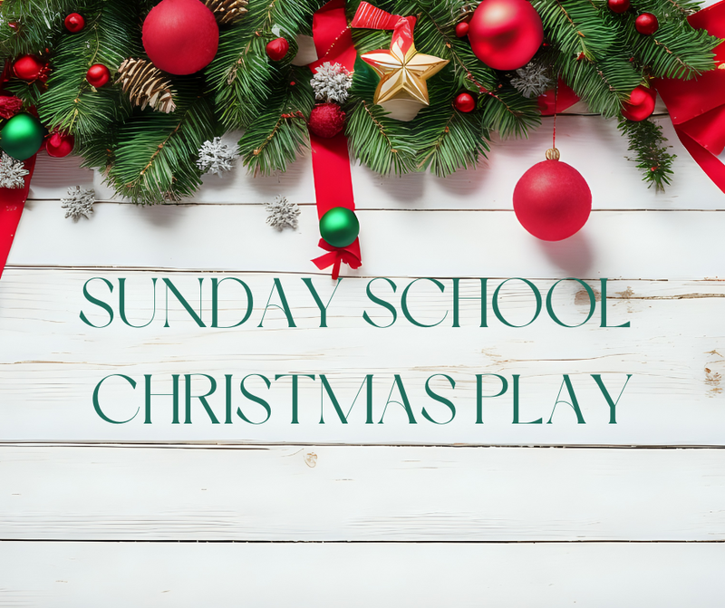 Sunday school Christmas Program