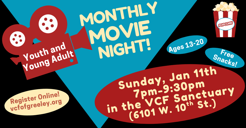 Youth & Young Adults Movie Night!