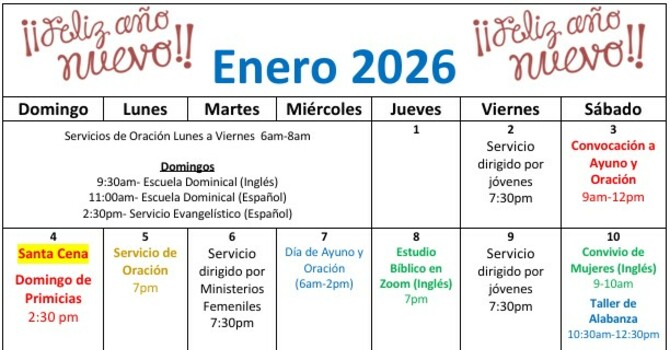 Calendarios de Enero/Febrero 2026 image