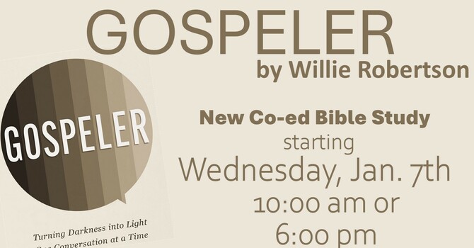 New Wednesday Co-Ed Bible Study-Gospeler