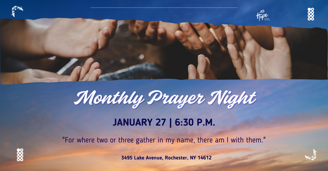 Monthly Prayer Night