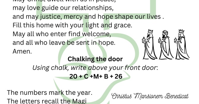 House Blessing for the Season of Epiphany image