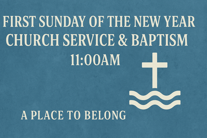 New Year and a Baptism