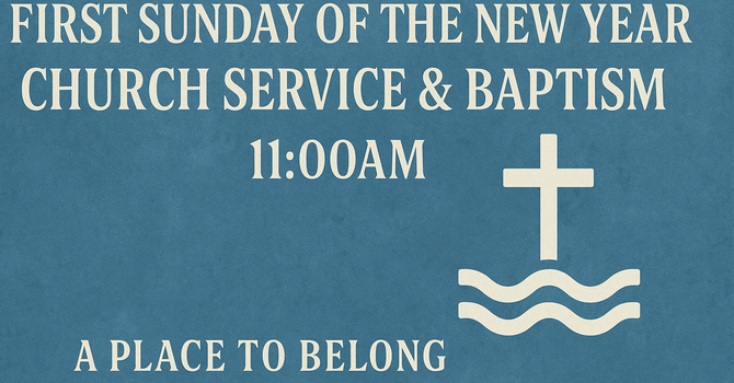 New Year and a Baptism