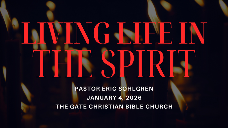 Living Life In The Spirit