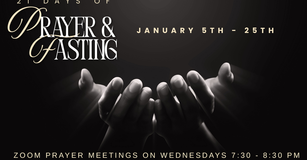 Prayer and Fasting Zoom Meetings (Service)