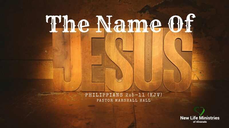 The Name of Jesus!
