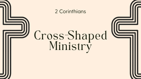 Cross shaped ministry