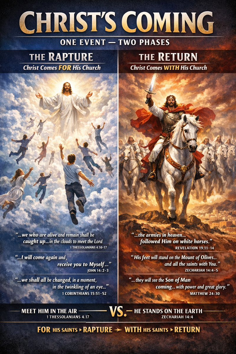 Second Coming VS Rapture
